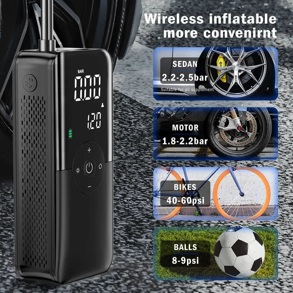Tragbare Elektrische Luftpumpe Reifen Ball USB Outdoor Notfall Luft Kompressor Tragbare Elektrische Luftpumpe Reifen Ball USB Outdoor Notfall Luft Kompressor